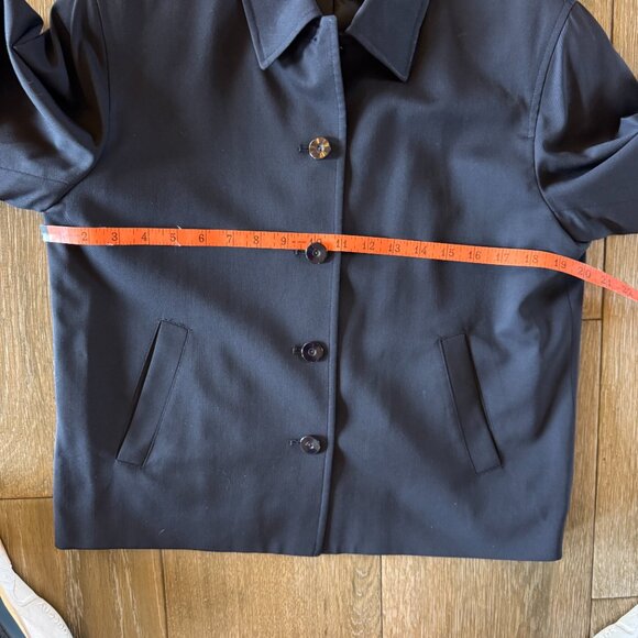 Talbots Petites women's wool black classic  business pantsuit size 8P - Picture 3 of 16